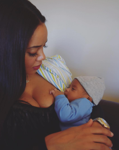 Angela Simmons and Baby Sutton Joseph Are Cutest Mother and Son Around
